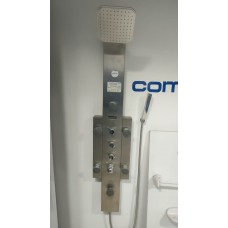  Complete shower unit with mixer